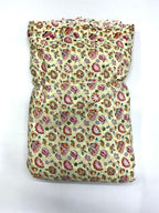 MULTICOLOR floral embroidery print natural crepe (perfect for gown )