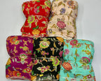 Mahima mahajan inspired Position Print On Sequins Embroidery Natural crepe Fabric