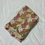 Keri Position print embroidery fabric