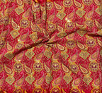 Keri Position print embroidery fabric