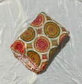 Exclusive Abstract Position Print On Crepe Fabric